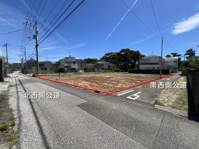【前面道路含む現地写真】 | 高知市種崎