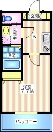 カプリージェの間取り