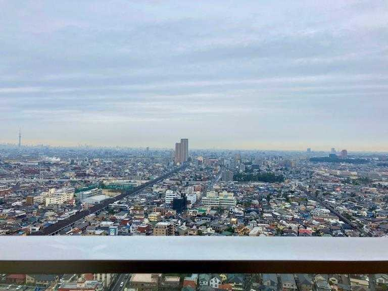 グランドターミナルタワー本八幡の展望