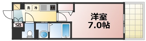 【間取り】 | Luxe大阪城南　仲介手数料無料