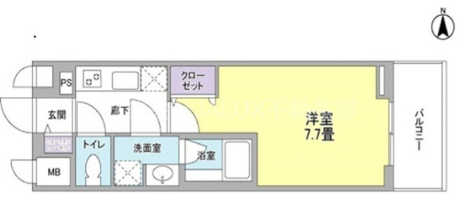 【間取り】 | L'axe本羽田 