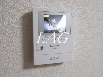 【セキュリティ】 | ブレーメンTAMA上原 | モニター付きインターフォンです。