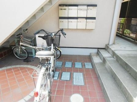 飛鳥コーポのロビー