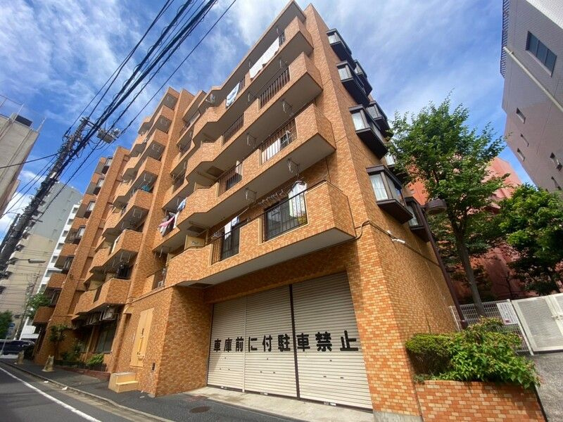 ライオンズマンション西中延の玄関