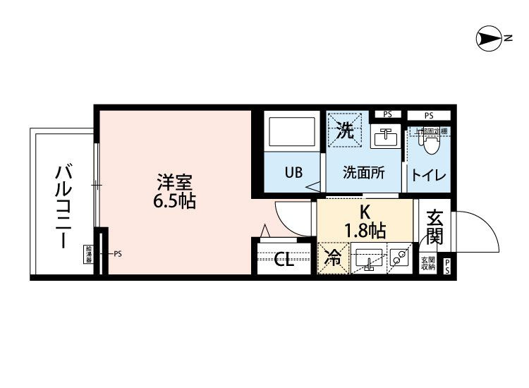 robot home 尼崎センタープール前の間取り