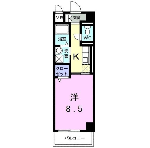 メゾン・ソレイユの間取り