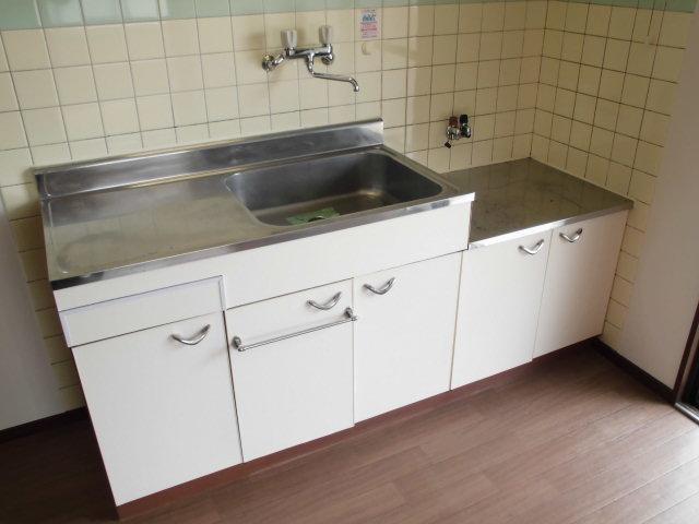 名古屋市昭和区福江１丁目の賃貸マンションのキッチン