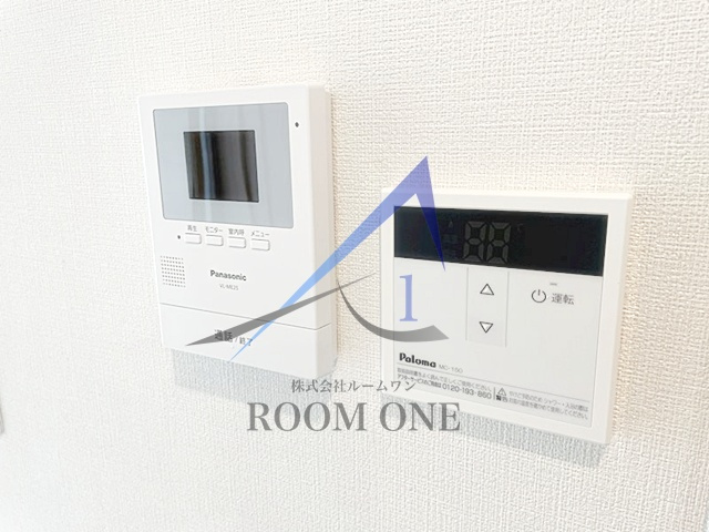 チャルテ西早稲田Ⅱのセキュリティ|モニター付きインターホンです。