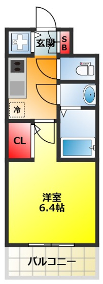【間取り】 | エスリード新大阪ラヴァーグ