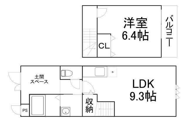 【間取り】 | トリアノン東中浜