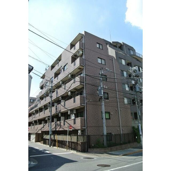 【外観】 | グランヴァン中野新橋 | 鉄筋コンクリート造のがっちりとした建物。