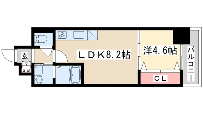 【間取り】 | セノアタワー新大阪