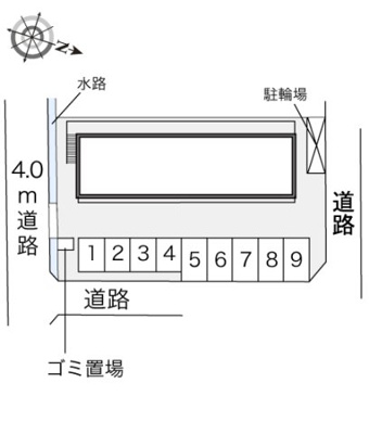 【駐車場】 | レオパレスアビデ深井