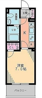 【間取り】 | ヴィラ　フローリッシュ | 間取りです。