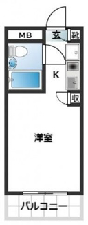 【間取り】 | スカイコート白楽Ｂ号棟 | 間取りです。