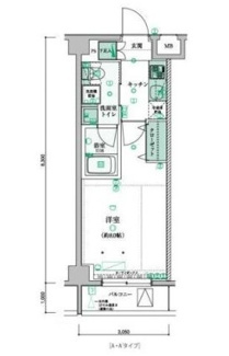 【間取り】 | リヴシティ西早稲田 | 間取りです。