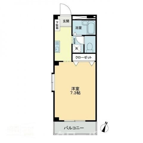 フォブールサンマリンの間取り|間取図