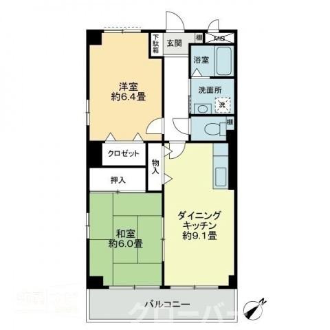 フィネス駒松の間取り|間取図