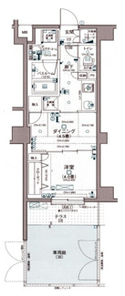 【間取り】 | 日神デュオステージ東向島 | 間取りです。