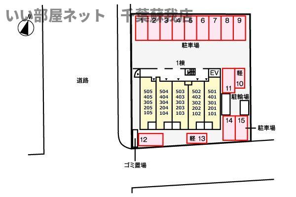 Ｙ’Ｓ　ｏｎｅの区画図