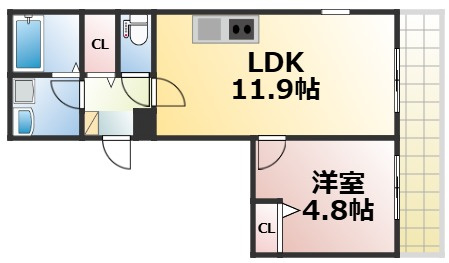 【間取り】 | COZY新今里　仲介手数料無料