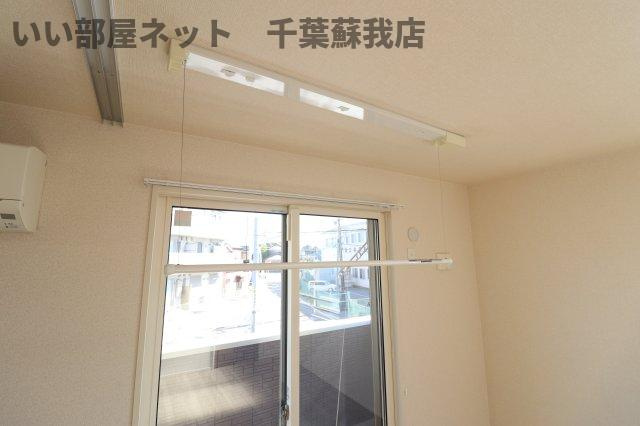 フォルモントの寝室|室内物干