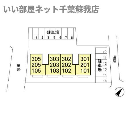 フォルモントの区画図