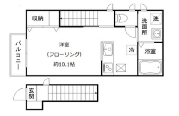 メゾンドローリエの間取り|間取り