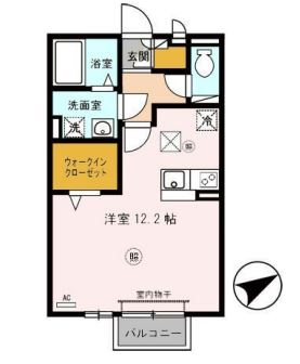 ベルクール大塚の間取り