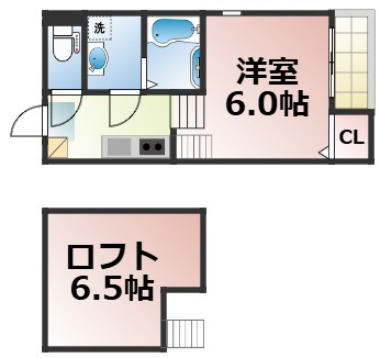 【間取り】 | stage東中浜　仲介手数料無料