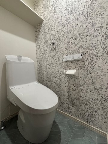 THE NOBLES 針摺南のトイレ|シンプルで使いやすいトイレです