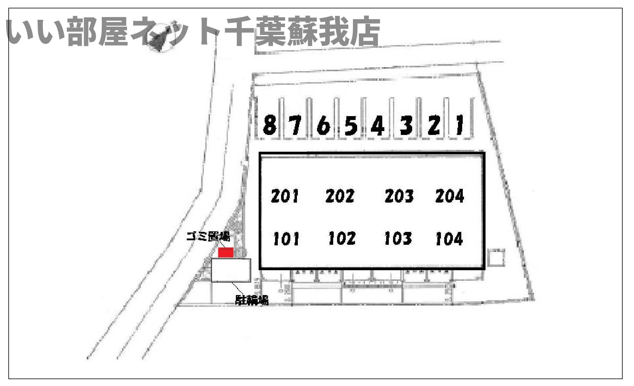 ラフィネの区画図