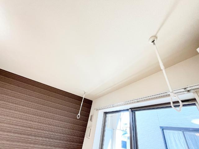 ロココの設備|室内物干し