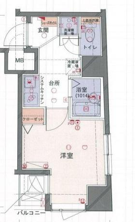 フォルトゥナ文京後楽園の間取り