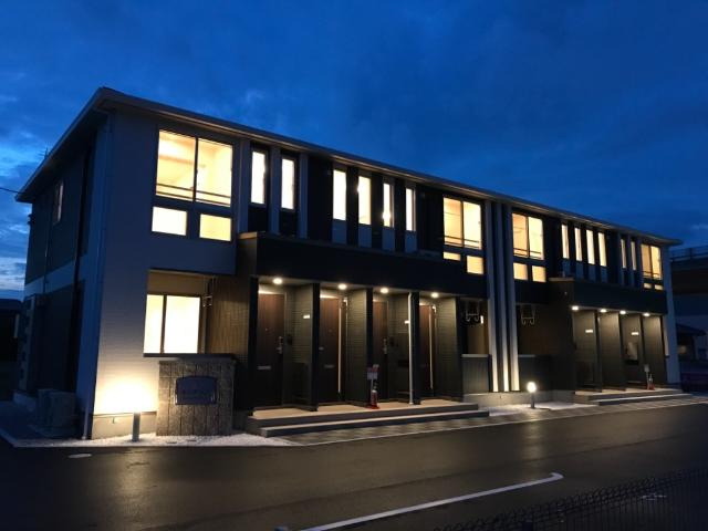 ルリアンⅡの外観|外観写真（夜）