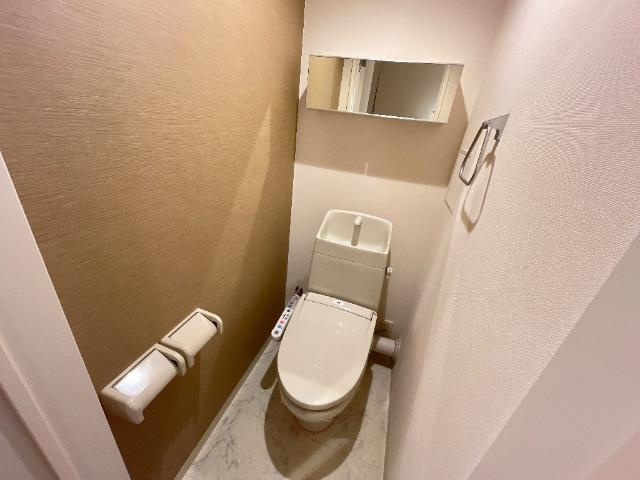 ベース新田南のトイレ|シャワー付トイレ