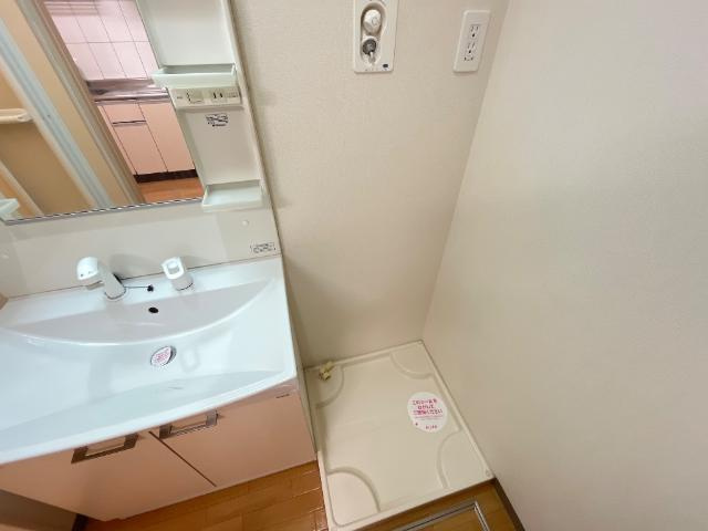 ブエナビスタの洗面所|洗濯機置場