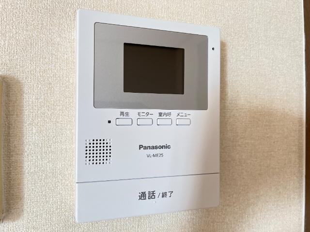 ステイブル円座Ⅱの内装|カメラ付インターホン