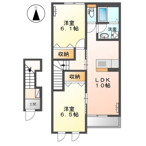 グリーン窓香の間取り