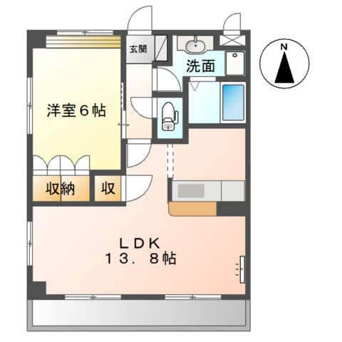 ラティールⅠの間取り