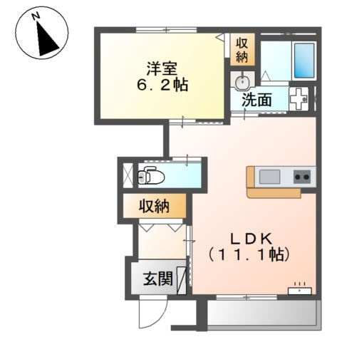 サクラーレの間取り
