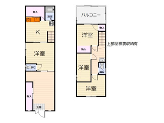 【間取り】 | 大浜貸家