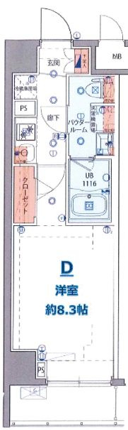 ＳＨＯＫＥＮＲｅｓｉｄｅｎｃｅ高島平Ⅰの間取り