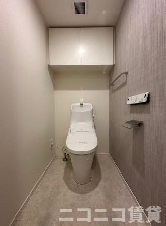 杉並区和田２丁目の賃貸マンションのトイレ|別号室イメージの為、現状を優先致します。
