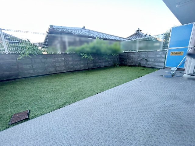 中古マンション　ウエストコート亀岡の庭|専用庭