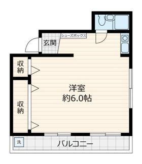 【間取り】 | 小竹ビル | 間取りです。