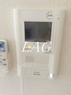 【セキュリティ】 | サンピエス江古田 | モニター付きインターホンです。