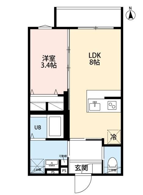 ｒｏｂｏｔ　ｈｏｍｅ　都立家政の間取り
