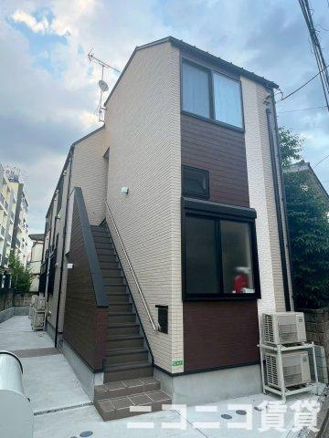 練馬区北町１丁目のアパートの外観|
