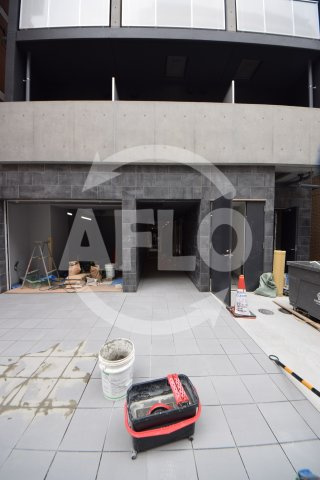 アリビオ夕陽丘　生魂小学校のエントランス|アリビオ夕陽丘　エントランス